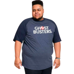 Køb D5555 Egon Herre T-shirt - Denim Marl/Navy - 2XL online billigt tilbud rabat tøj