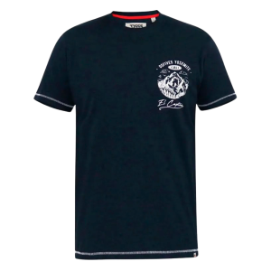 Køb D5555 Graham Herre T-shirt - Navy - 3XL online billigt tilbud rabat tøj