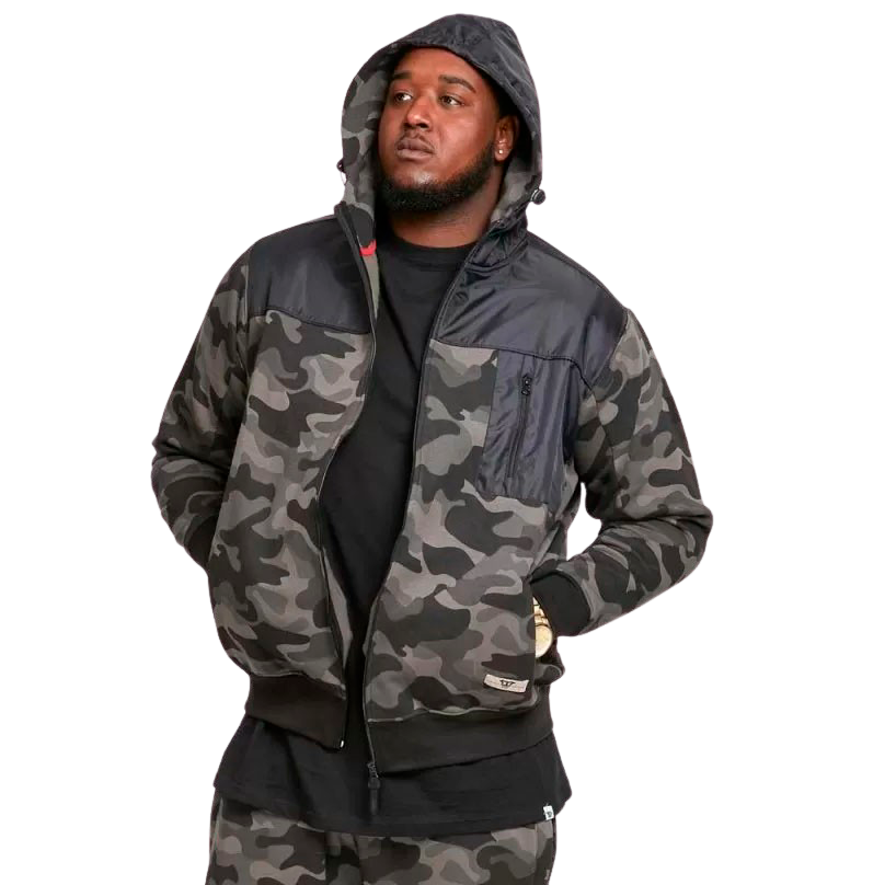 Køb D5555 Grendon Herre Cardigan - Camo - 2XL online billigt tilbud rabat tøj