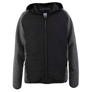 Køb D5555 Herre Hybridjakke - Black/Charcoal Marl - 2XL online billigt tilbud rabat tøj