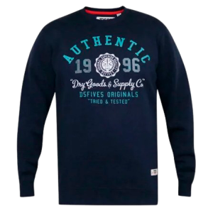 Køb D5555 Keyworth Herre Sweatshirt - Navy - 4XL online billigt tilbud rabat tøj