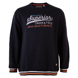Køb D5555 Marlow Herre Sweatshirt - Navy - 2XL online billigt tilbud rabat tøj