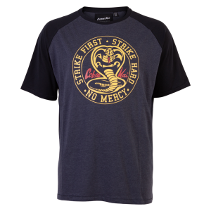 Køb D5555 Steeple Herre T-shirt - Denim Marl/Navy - 5XL online billigt tilbud rabat tøj