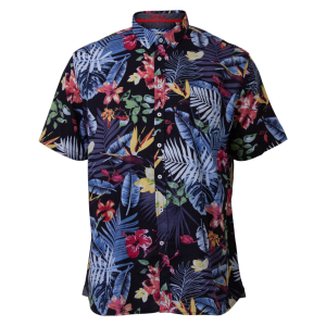 Køb D5555 Toby Herre Kortærmet skjorte - Multi - 3XL online billigt tilbud rabat tøj