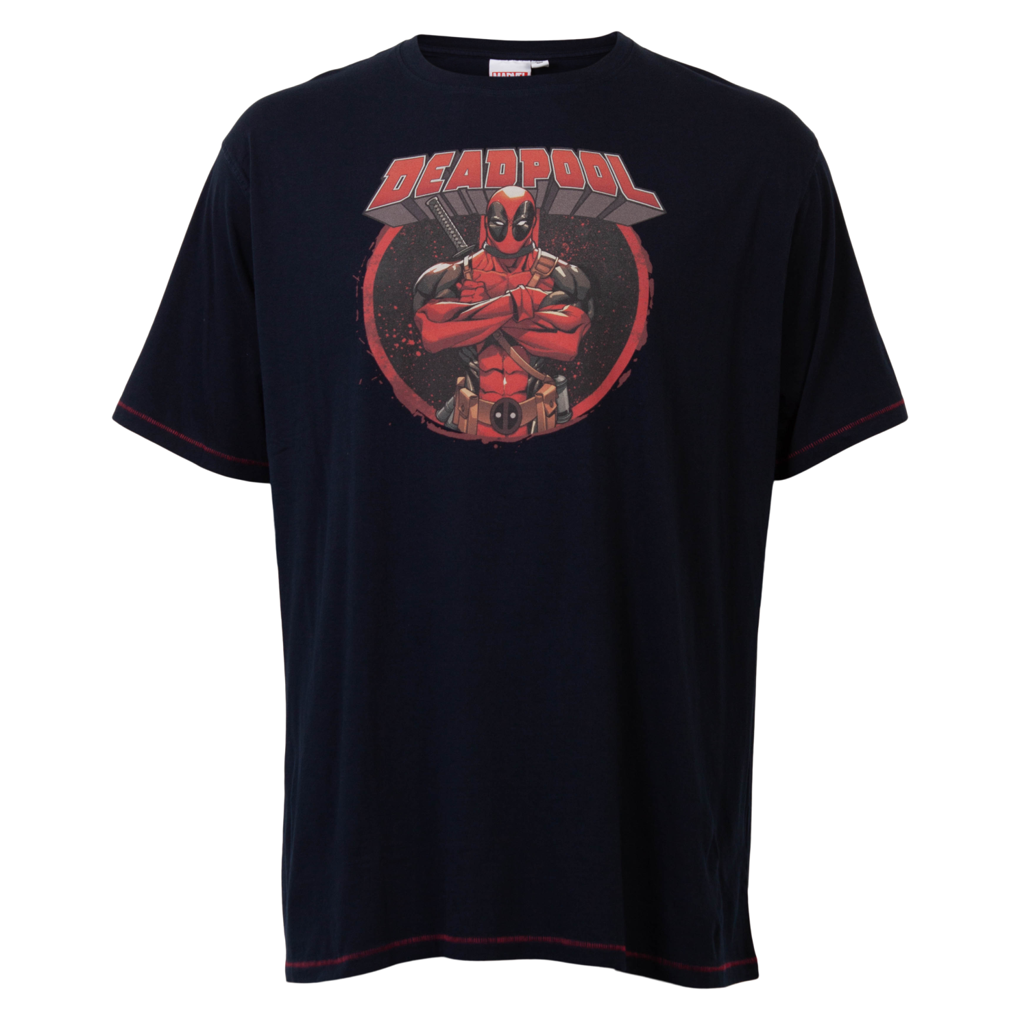 Køb D5555 Wade Herre T-shirt - Dark Navy - 4XL online billigt tilbud rabat tøj