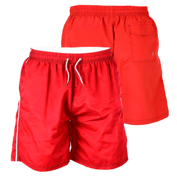 Køb D5555 Yarrow Herre Badeshorts - Red - 5XL online billigt tilbud rabat tøj