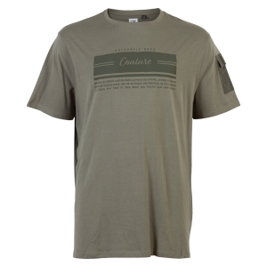 Køb D5555 Yarwell Herre T-shirt - Khaki - 4XL online billigt tilbud rabat tøj