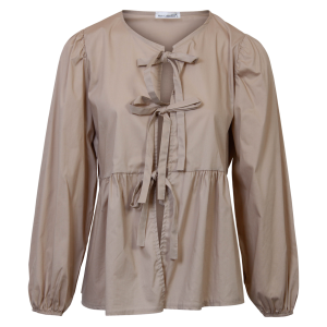 Køb Dame Bluse - Beige - Onesize online billigt tilbud rabat tøj