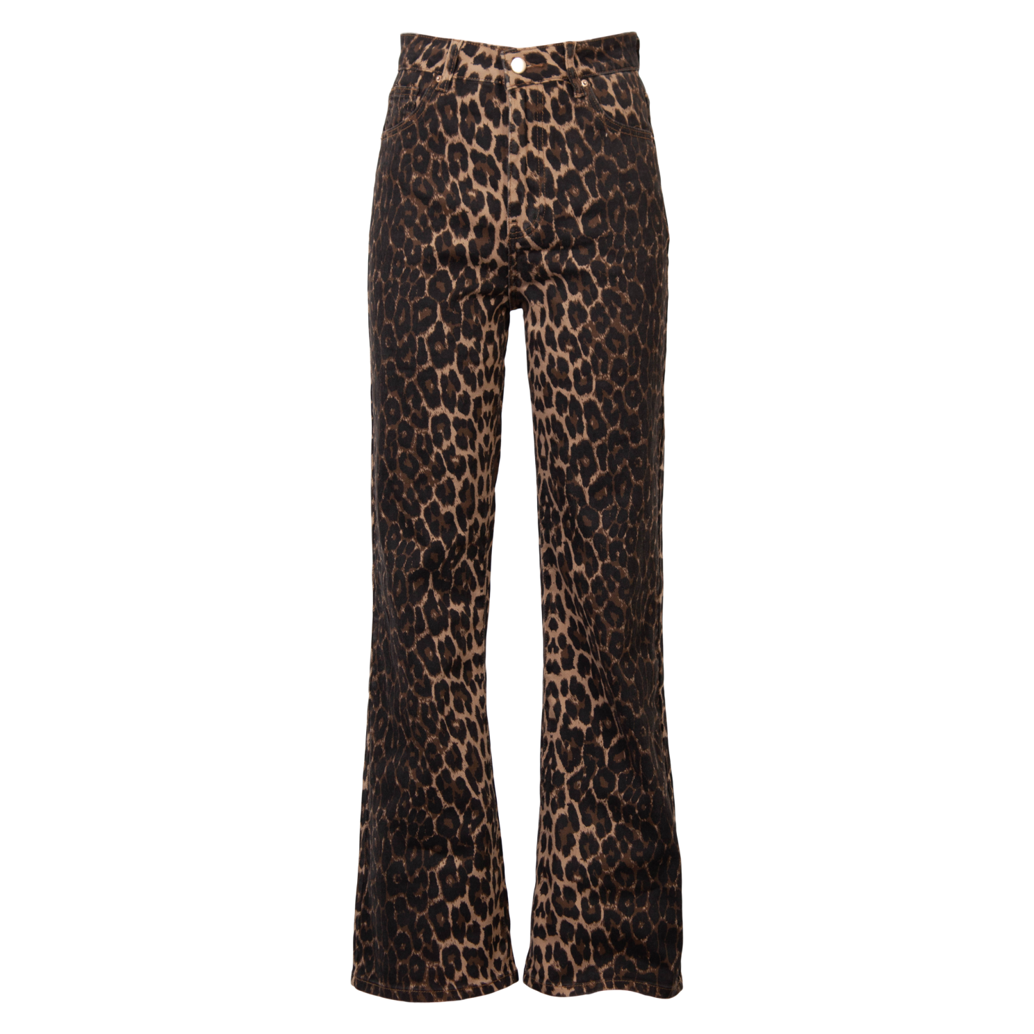 Køb Dame Jeans - Leopard - 34 online billigt tilbud rabat tøj