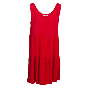 Køb Dame Kjole - Rød - S/M online billigt tilbud rabat tøj