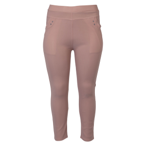 Køb Dame Leggings - Rosa - 5XL/6XL online billigt tilbud rabat tøj