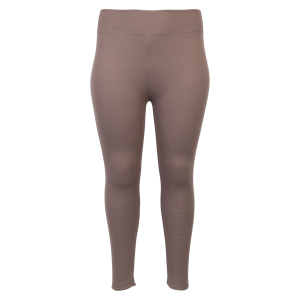 Køb Dame Leggings m. for - Lysebrun - 2XL/3XL online billigt tilbud rabat tøj