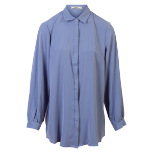 Køb Dame Skjorte - Lyseblå - S online billigt tilbud rabat tøj