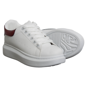 Køb Dame Sneakers - Bordeaux - 37 online billigt tilbud rabat tøj