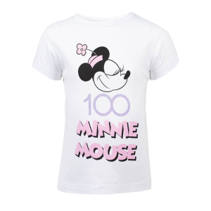 Køb Disney Minnie Pige T-shirt - Hvid - 92 online billigt tilbud rabat tøj