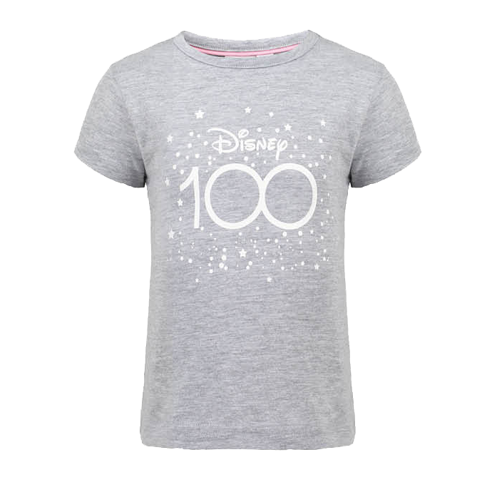Køb Disney Pige T-shirt - Grey Melange - 92 online billigt tilbud rabat tøj