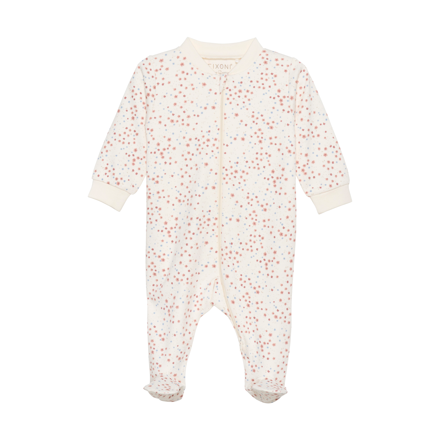 Køb Fixoni Baby Natdragt i økologisk bomuld - Misty Rose - 80 online billigt tilbud rabat tøj