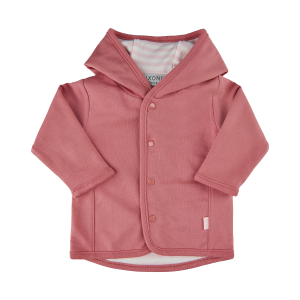 Køb Fixoni Børne Cardigan i økologisk bomuld - Dusty Rose - 56 online billigt tilbud rabat tøj
