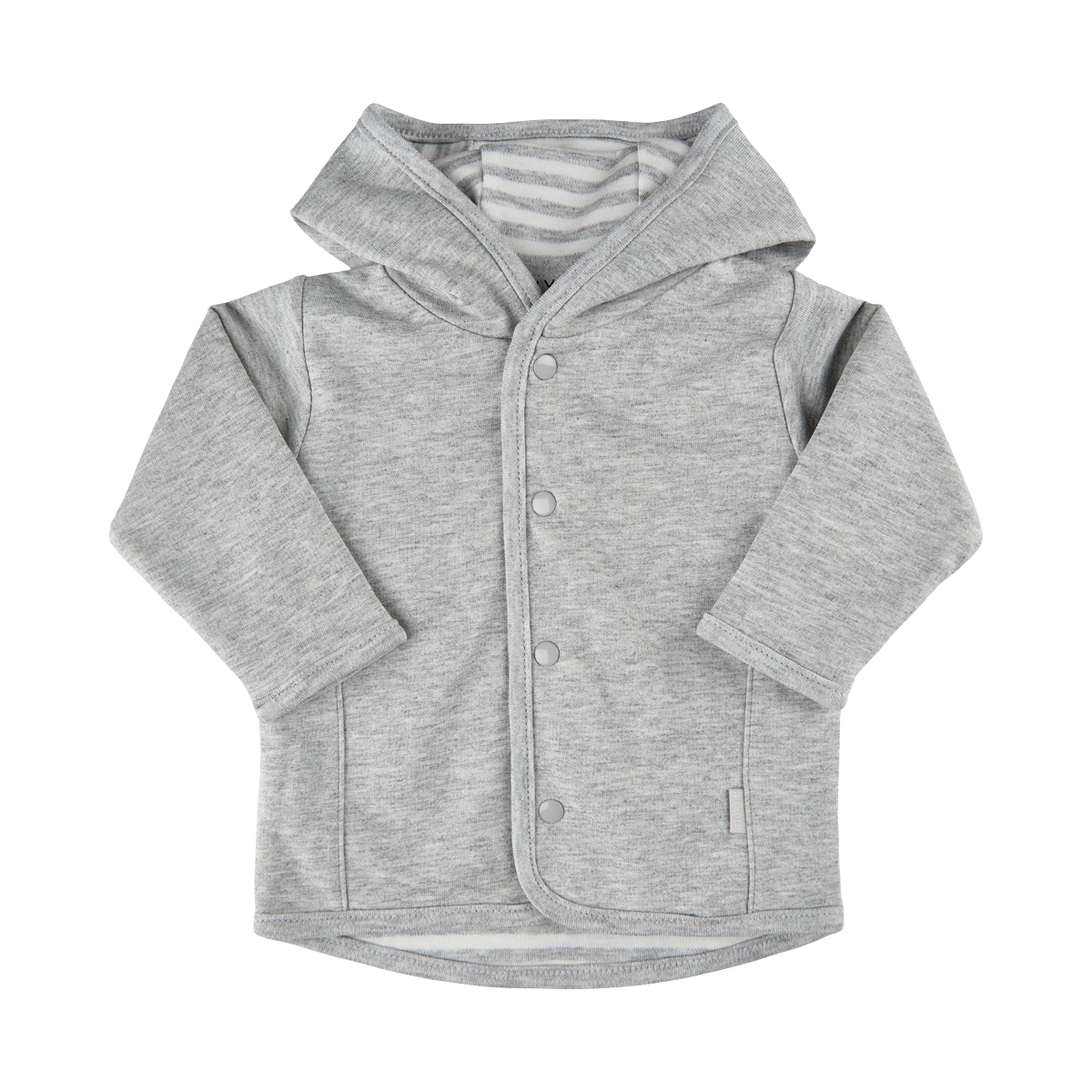 Køb Fixoni Børne Cardigan i økologisk bomuld - Grey Melange - 68 online billigt tilbud rabat tøj