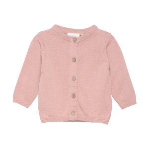 Køb Fixoni Børne Cardigan i økologisk bomuld - Misty Rose - 56 online billigt tilbud rabat tøj