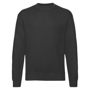 Køb Fruit of the Loom Unisex Sweatshirt - Sort - L online billigt tilbud rabat tøj