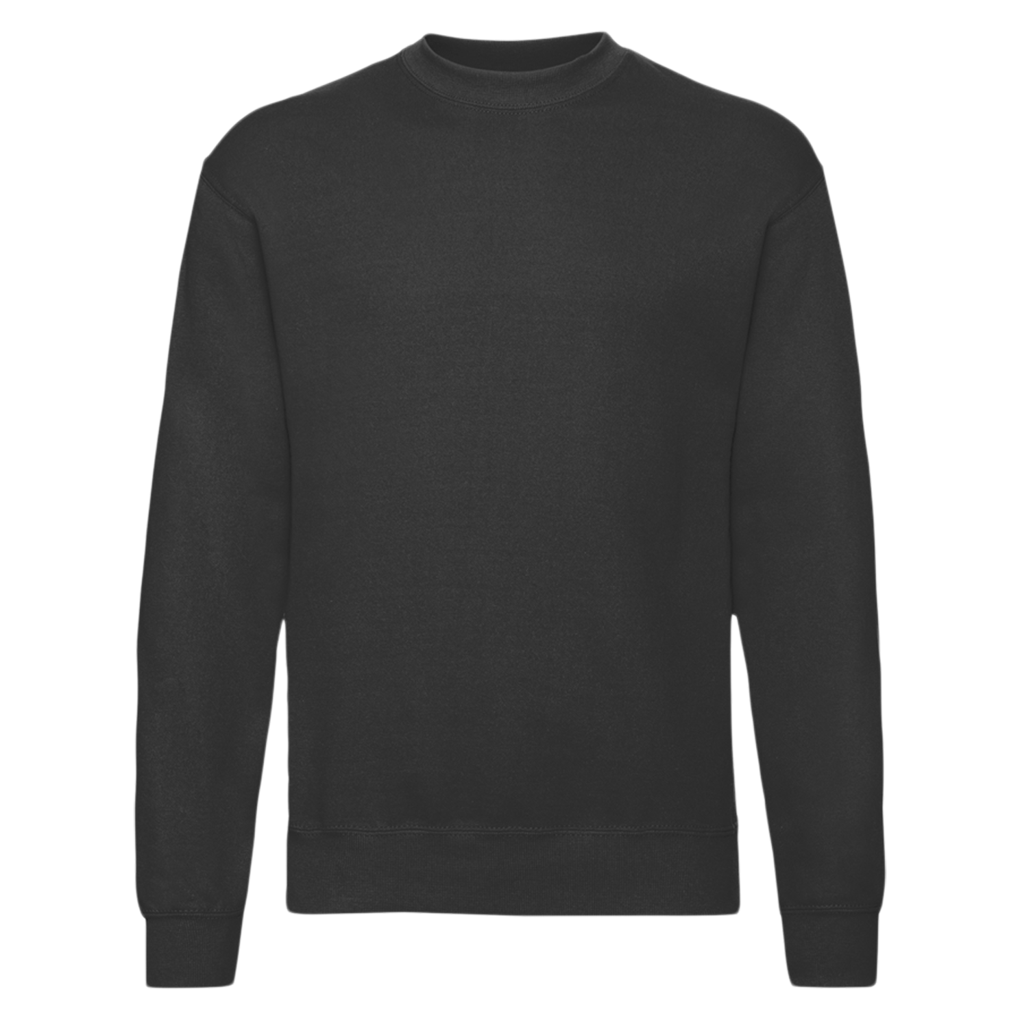 Køb Fruit of the Loom Unisex Sweatshirt - Sort - L online billigt tilbud rabat tøj