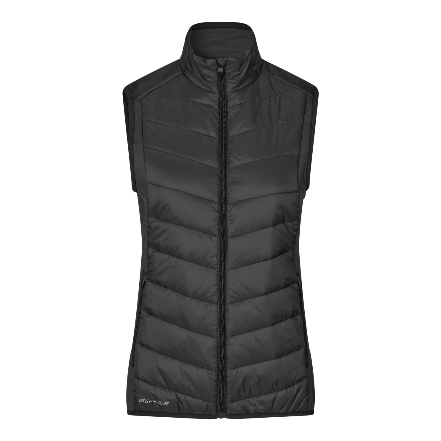 Køb GEYSER by ID Dame Vest - Sort - S online billigt tilbud rabat tøj