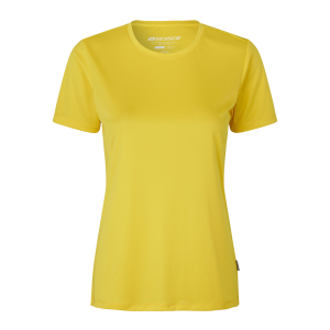 Køb GEYSER by ID GEYSER Dame T-shirt - Gul - L online billigt tilbud rabat tøj