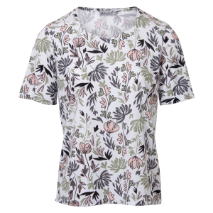 Køb Gabriella K. Dame T-shirt - Pink comb - 38 online billigt tilbud rabat tøj