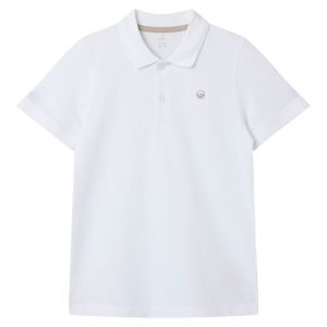 Køb Guppy Børne Polo - Bright White - 122/128 online billigt tilbud rabat tøj