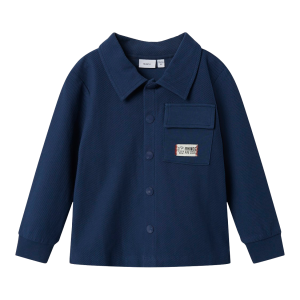 Køb Guppy Danian Drenge Skjorte - Insignia Blue - 98 online billigt tilbud rabat tøj