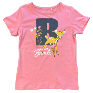 Køb Guppy Disney Pige T-shirt - Cashmere Rose/Bambi - 98 online billigt tilbud rabat tøj