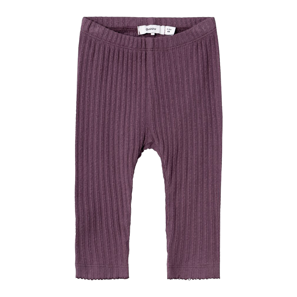 Køb Guppy Gbflavanas Baby Leggings - Vintage Violet - 50 online billigt tilbud rabat tøj