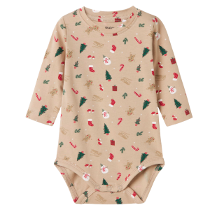 Køb Guppy Jule Baby Body - Pure Cashmere - 74 online billigt tilbud rabat tøj