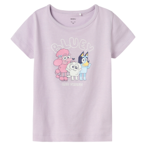 Køb Guppy Kuru Bluey Pige T-shirt - Orchid Bloom - 110 online billigt tilbud rabat tøj