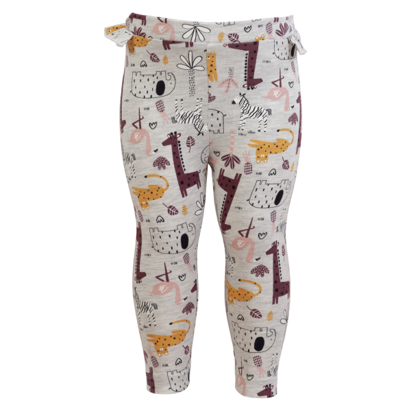 Køb Guppy Pige Leggings - Peyote Melange - 56 online billigt tilbud rabat tøj