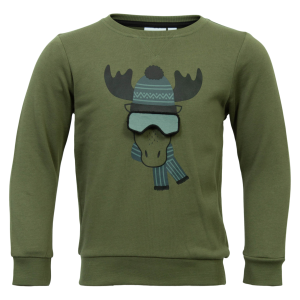 Køb Guppy Renzo Drenge Sweatshirt - Deep Lichen Green - 98 online billigt tilbud rabat tøj