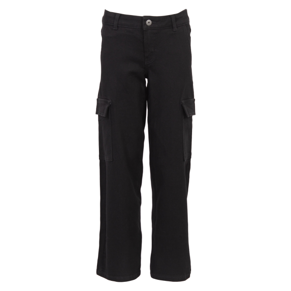 Køb Guppy Rose Pige Cargobukser - Black Denim - 116 online billigt tilbud rabat tøj