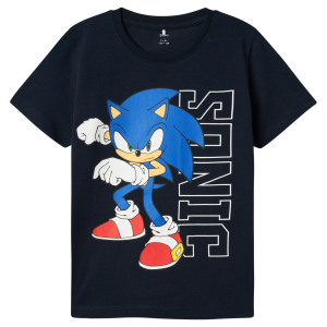 Køb Guppy Sonic Drenge T-shirt - Dark Sapphire - 110 online billigt tilbud rabat tøj