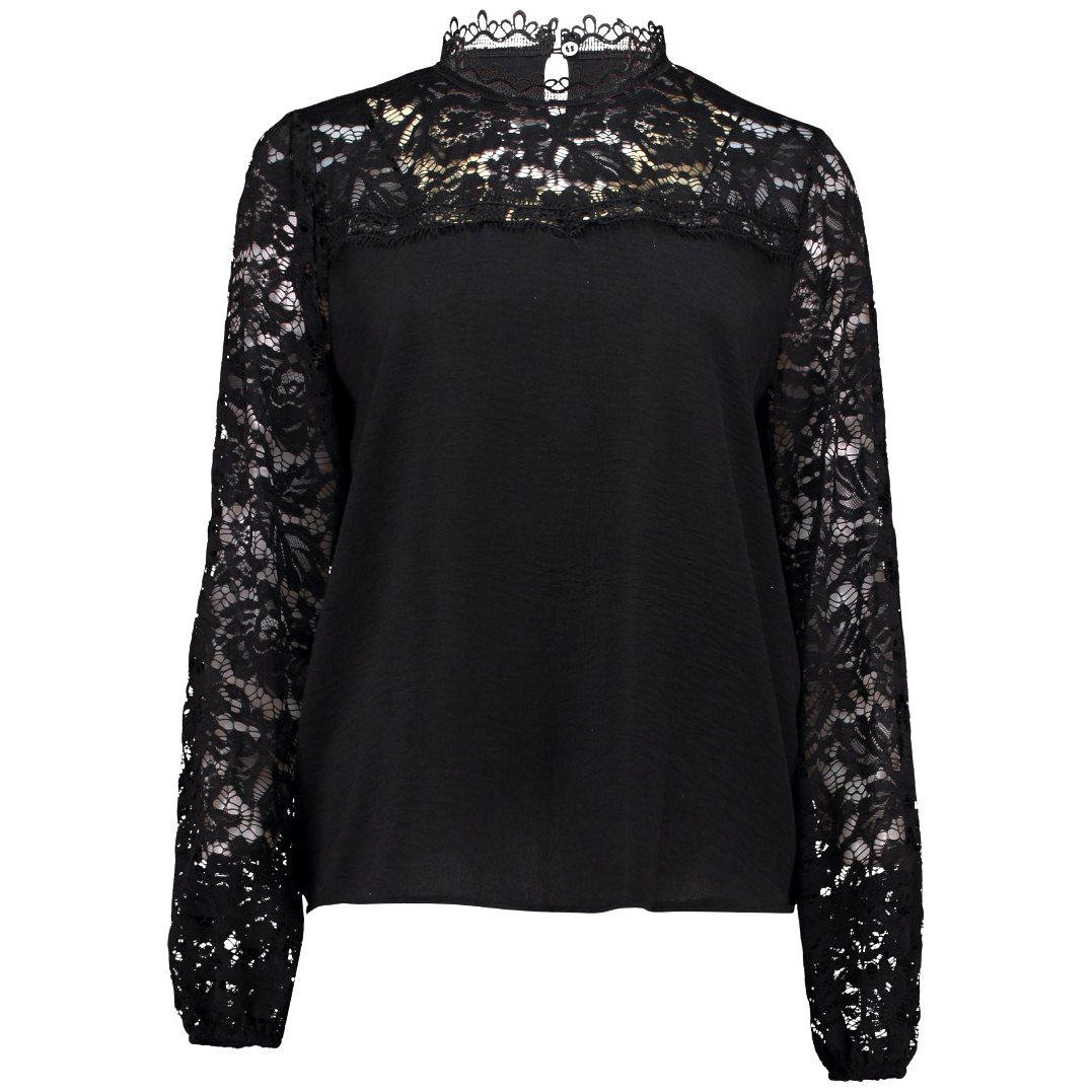 Køb Hailys Dame Bluse - Sort - S online billigt tilbud rabat tøj