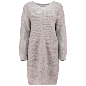 Køb Hailys Dame Kjole - KHAKI MARL - XS online billigt tilbud rabat tøj