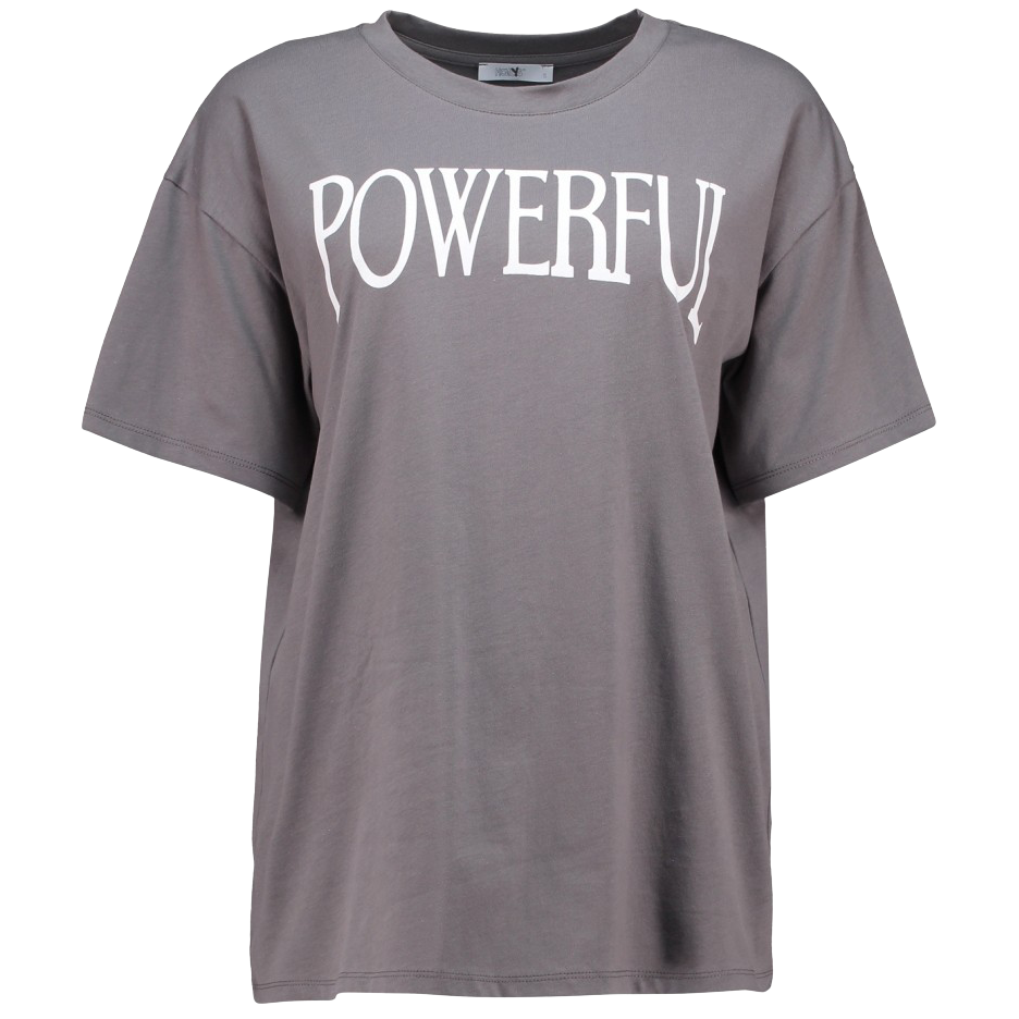 Køb Hailys Dame T-shirt - Grå - S online billigt tilbud rabat tøj