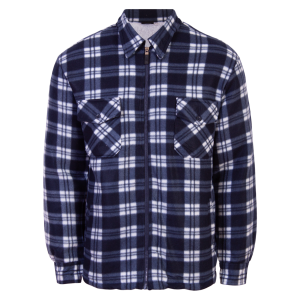 Køb Herre Skjorte m. for - Farve 1 Navy/Hvid - 3XL online billigt tilbud rabat tøj