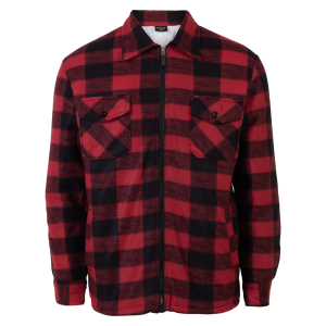 Køb Herre Skjorte m. for - Farve 10 Sort/Rød - M online billigt tilbud rabat tøj