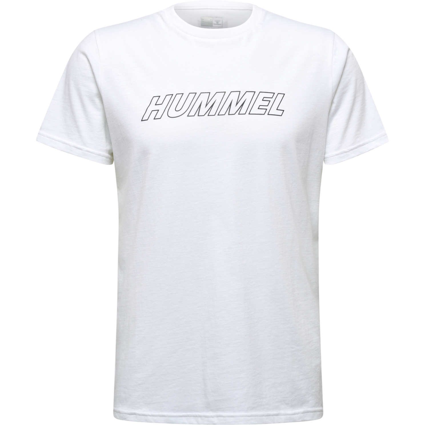 Køb Hummel Callum Herre T-shirt - White - Asphalt/S online billigt tilbud rabat tøj