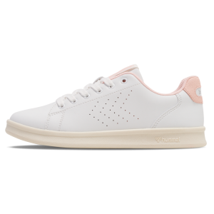 Køb Hummel Court line LZH Dame Sneakers - WHITE/PINK - 36 online billigt tilbud rabat tøj