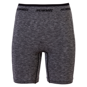 Køb Hummel Dame Cykelshorts - Black Melange - S online billigt tilbud rabat tøj