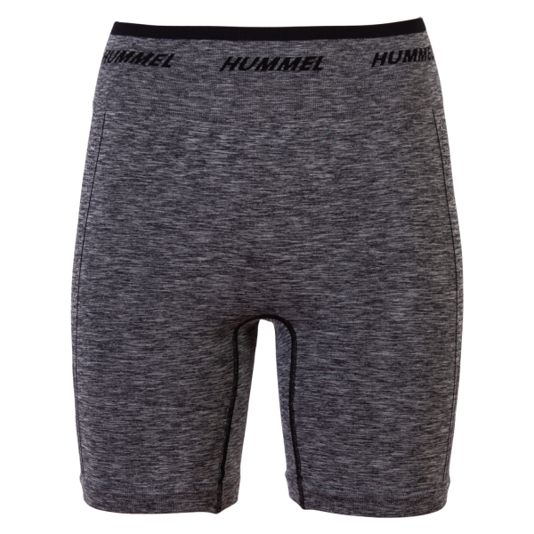 Køb Hummel Dame Cykelshorts - Black Melange - S online billigt tilbud rabat tøj