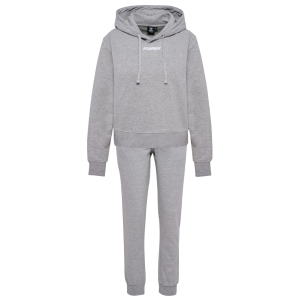 Køb Hummel Dame Sweatsæt - GREY MELANGE/GREY MELANGE - XS online billigt tilbud rabat tøj