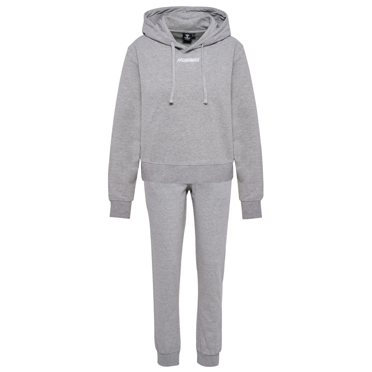 Køb Hummel Dame Sweatsæt - GREY MELANGE/GREY MELANGE - XS online billigt tilbud rabat tøj